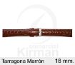 CORREA PIEL MARRON