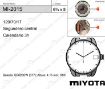 Imagen de Movimiento de pulsera de cuarzo Miyota 2015