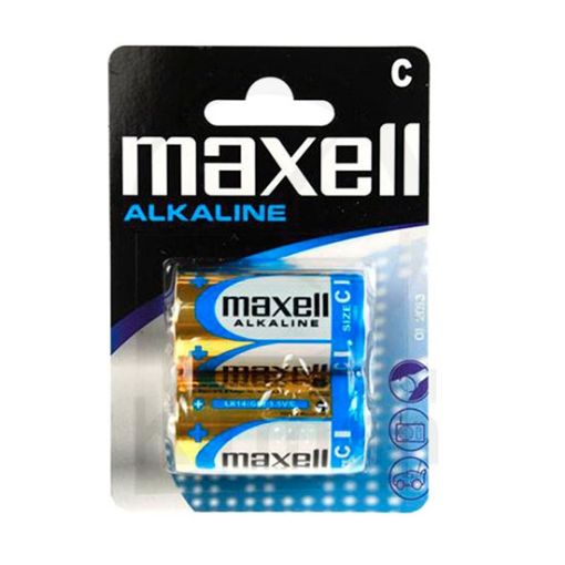 Pila Maxell Tamaño C (LR14) 1.5V 