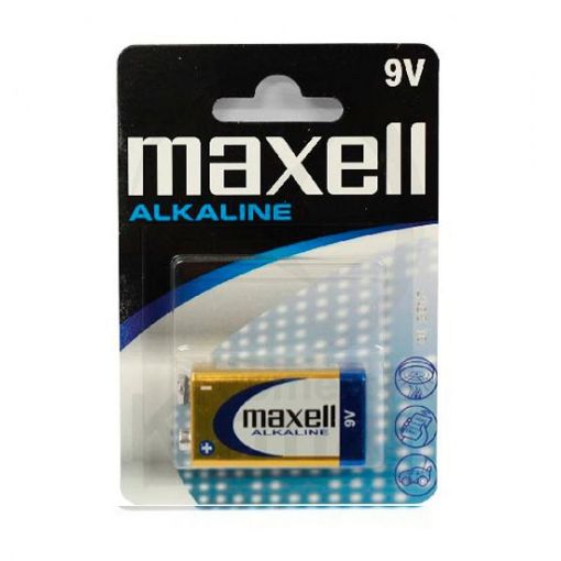 Pila Maxell 9V Alcalina 