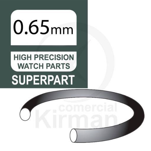 Juntas redondas 0.65 mm. de grosor