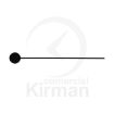Segundero Negro Ref. 258035