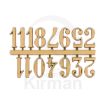 Números Árabes para Reloj 16 mm 
