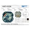 Imagen de Movimiento de pulsera Hattori VX3N
