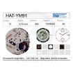 Imagen de Movimiento de pulsera Hattori YM91