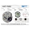 Movimiento Hattori YM92 Original