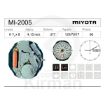 Imagen de Movimiento de pulsera de cuarzo Miyota 2005