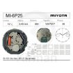 Miyota 6P25 Original 