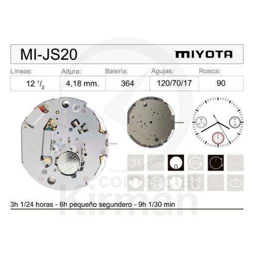 Miyota JS20 Original