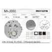 Imagen de Movimiento de pulsera de cuarzo Miyota JS50