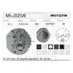 Imagen de Movimiento de pulsera de cuarzo Miyota JS25 con calendario a las 6h