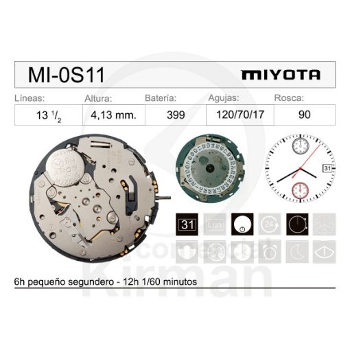 Miyota 0S11
