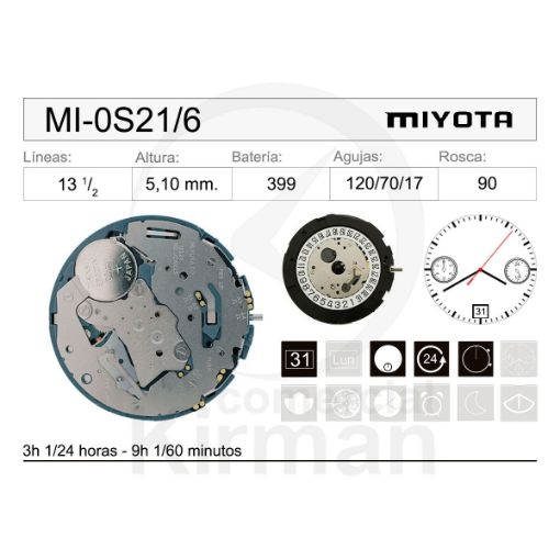 Miyota 0S21