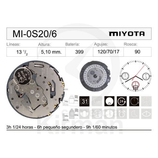 Miyota 0S20