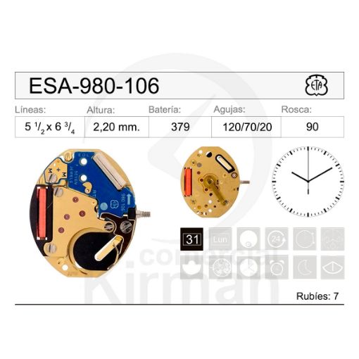 ETA 980.106 Original 