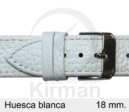 CORREA PIEL BLANCO