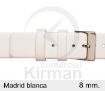 CORREA PIEL BLANCO