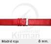 CORREA PIEL ROJO