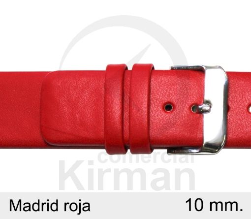 CORREA PIEL ROJO