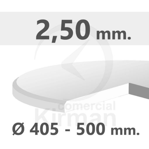 Imagen de Cristal mineral plano grosor 2.50 mm.