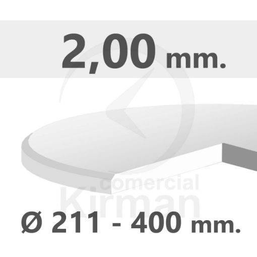 Imagen de Cristal mineral plano grosor 2.00 mm
