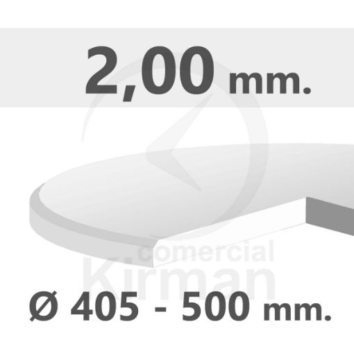 Imagen de Cristal mineral plano grosor 2.00 mm.