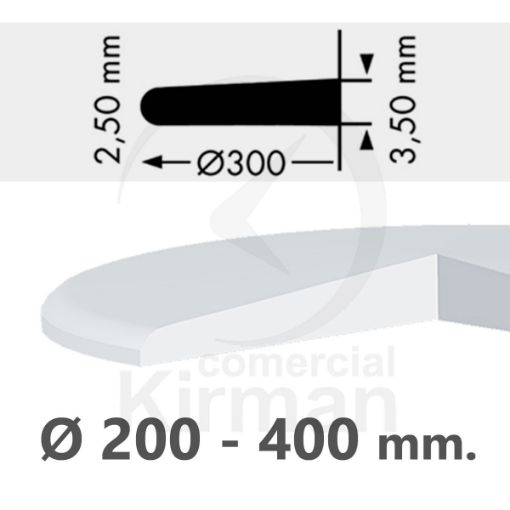 Imagen de Cristal mineral óptico Ø 28.2 mm G. 2.5mm