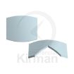Imagen de Cristal zafiro rectangular bombé Frankm 1.00 mm grosor