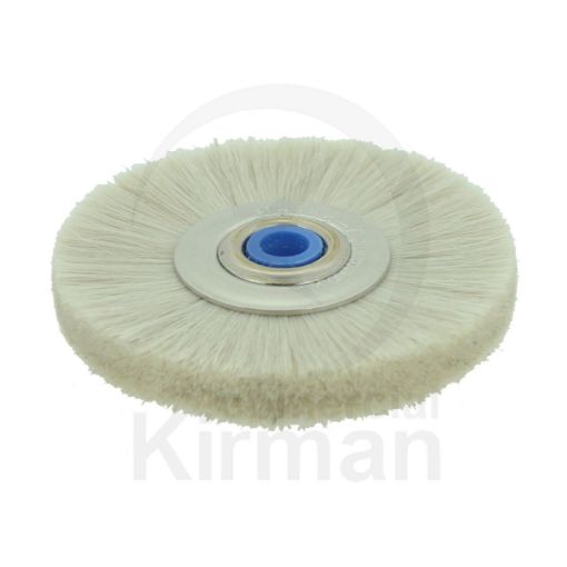 Imagen de Disco blanco de pelo de cabra blando de Ø 48 mm.