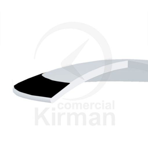 Imagen de Cristal mineral bombé con bisel negro Ø 33.0 mm G. 1mm.