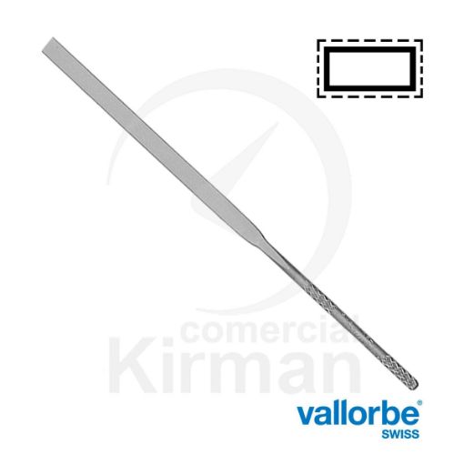 Imagen de Lima de precisión plana  Vallorbe