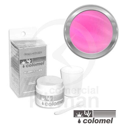 Imagen de Esmalte UV Colomel rosa translúcido