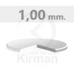 Imagen de Cristal mineral plano Ø 15.4 mm G. 1.00 mm
