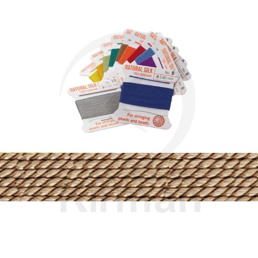Imagen de Hilo de seda 100% natural beige