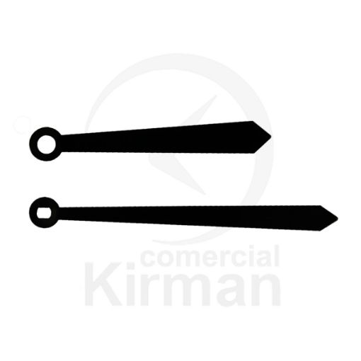 Agujas Rectas Negras para UTS Ref. 258057