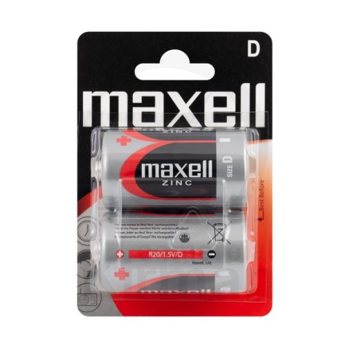 Imagen de Pilas Carbón Maxell D 