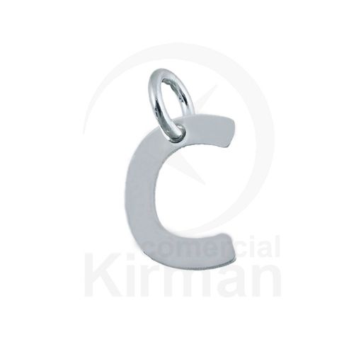 Imagen de Colgante Letra C - 5.6 x 8 MM - PLATA 925