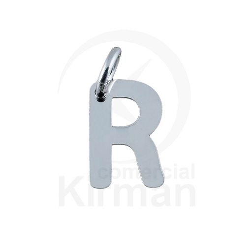 Imagen de Colgante Letra R - 5.3 x 8 MM - PLATA 925
