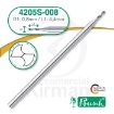 Imagen de Pack 2 Brocas cortas de carburo de tungsteno (4205S)  Ø:0.80mm y L: 4.4mm