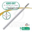 Imagen de Pack 2 Brocas 4 labios Carburo de tungsteno (4203) Ø:0.7mm y L:10mm