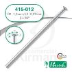 Imagen de Pack 6 fresas de lente de acero (415) Ø:1.2mm