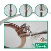 Imagen de Pack 6 fresas huecas Twincut de acero (411T) Ø:1.9mm