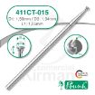 Imagen de Pack 6 fresas huecas Twincut cónicas de acero (411CT)  Ø:1.5mm