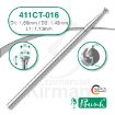 Imagen de Pack 6 fresas huecas twincut cónicas de acero (411CT)  Ø:1.6mm