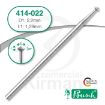 Imagen de Pack 6 fresas de doble cono de 90º de acero (414) Ø:2.2mm