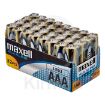 Imagen de Pack de 32 baterías de consumo alcalinas Maxell AAA MA-LR03P32