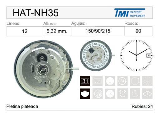 Hattori NH35 
