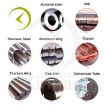 Imagen de 10 uds de brocas helicoidales HSS-Co cobalto Ø 1.00 mm
