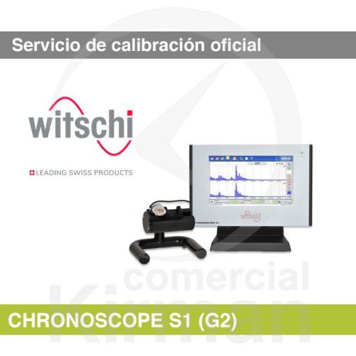 Imagen de Servicio de calibración para Witschi Chronoscope S1 (G2)