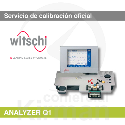 Imagen de Servicio de calibración para Witschi Analizer Q1